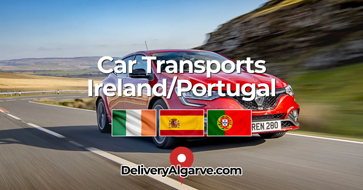 Car Transport Service, Ireland Portugal - DeliveryAlgarve
