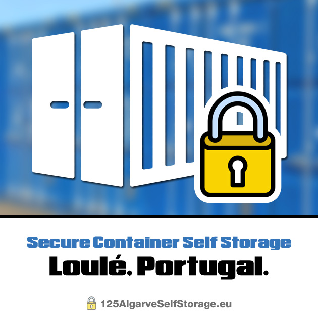 125AlgarveSelfStorage.eu - Secure Container Self Storage, Loulé, Portugal.